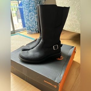 Merrell Andover peak waterproof black size 8